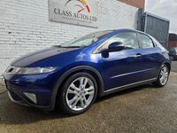 Begagnad Honda Civic EX 140 HK (102 kW) 2009 Blå Halvkombi