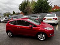 used Ford Fiesta 1.0 EcoBoost Zetec Red 3dr Hatch, Â£0 TAX, 66 MPG, 63k MILES