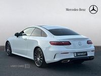 Used Mercedes E300 AMG line 258 HP (189 kW) 2023 White Coupe