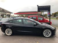 Used Tesla Model 3 Long Range AWD 77 kW (106 HP) 2021 Black Sedan