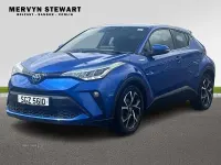 Used Toyota C-HR Design 122 HP (89 kW) 2020 Blue SUV