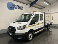 Used Ford Transit S 130 HP (95 kW) 2024 White Cabriolet