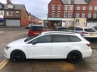 Used Seat Leon Black Edition 2019 White Estate