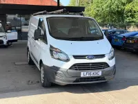 Used Ford Transit Custom 100 HP (73 kW) 2016 White Van