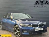 Used BMW 320 Sport Line 187 HP (137 kW) 2019 Blue Sedan