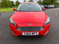 Used Ford Focus Titanium 120 HP (88 kW) 2014 Red Hatchback