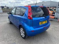 Used Nissan Note Tekna 110 HP (80 kW) 2008 Blue Hatchback
