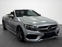 Used Mercedes C220 AMG line 2017 Silver Cabriolet