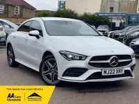Used Mercedes CLA250e AMG Line Premium 218 HP (160 kW) 2022 White Coupe