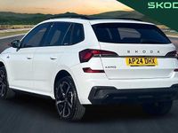 Used Skoda Kamiq Monte Carlo 116 HP (85 kW) 2024 Moon white SUV