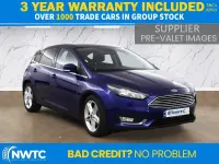 Used Ford Focus Titanium 100 HP (73 kW) 2018 Blue Hatchback
