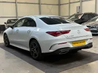 Used Mercedes CLA200 AMG Line Premium 163 HP (119 kW) 2023 White Coupe