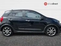 Used Kia Picanto X-Line 67 HP (49 kW) 2022 Black Hatchback