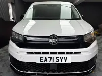 Used VW Caddy Edition 102 HP (75 kW) 2021 White MPV