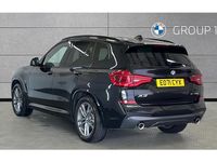 Used BMW X3 M Sport 190 HP (139 kW) 2021 Black sapphire metallic paint SUV
