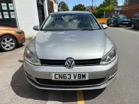 Used VW Golf VII SE 122 HP (89 kW) 2013 Silver Hatchback