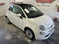 Used Fiat 500C Lounge 69 HP (50 kW) 2020 White Cabriolet