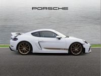 Used Porsche Cayman GT4 414 HP (304 kW) 2021 White Coupe