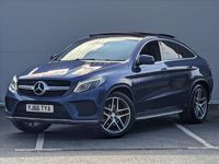 Used Mercedes GLE350 AMG line 2016 Blue Coupe