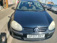 Used VW Golf V S 79 HP (58 kW) 2007 Black Hatchback