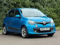 Used Renault Twingo Dynamique 69 HP (50 kW) 2015 Blue Hatchback