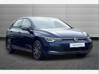 Used VW Golf VIII Style 130 HP (95 kW) 2023 Blue Hatchback