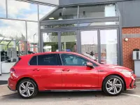 Used VW Golf VIII R-line 128 HP (94 kW) 2021 Red Hatchback