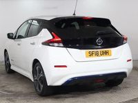 Used Nissan Leaf N-Connecta 110 kW (150 HP) 2018 White Hatchback