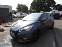 Used Nissan Micra Tekna 90 HP (66 kW) 2017 Grey Hatchback