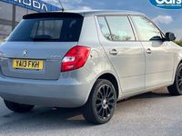 Used Skoda Fabia 69 HP (50 kW) 2013 Grey Hatchback