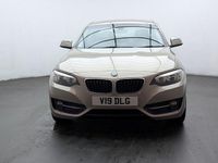 Used BMW 218 Sport Line 136 HP (100 kW) 2017 Silver Coupe