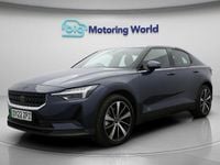 Begagnad Polestar 2 Long Range Single Motor 300 kW (408 HK) 2022 Blå Halvkombi