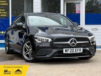 Used Mercedes CLA200 AMG line 163 HP (119 kW) 2020 Black Coupe