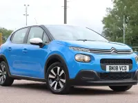 Used Citroën C3 Feel 2018 Blue Hatchback
