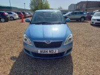 Used Skoda Fabia SE 2014 Blue Hatchback