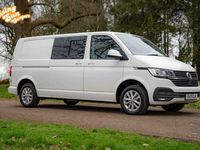 Used VW T6.1 Highline 148 HP (108 kW) 2021 White Van