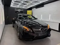 Used Mercedes E220 AMG line 2015 Black Coupe