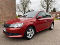 Used Skoda Fabia SE 110 HP (80 kW) 2015 Red Hatchback