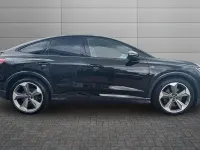 Used Audi Q4 Sportback e-tron Black Edition 207 kW (282 HP) 2025 Mythos black SUV