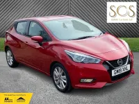 Used Nissan Micra Acenta 2019 Red Hatchback