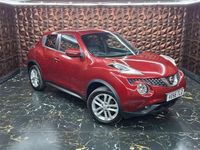 Used Nissan Juke N-Connecta 116 HP (85 kW) 2015 Red SUV