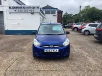 Begagnad Hyundai i10 Classic 85 HK (62 kW) 2013 Blå Halvkombi