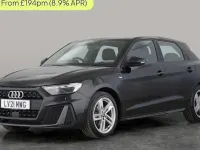 Used Audi A1 Sportback S-Line 95 HP (69 kW) 2021 Black Hatchback