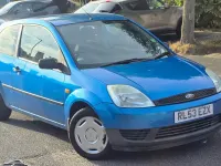 Used Ford Fiesta Finesse 75 HP (55 kW) 2004 Blue Hatchback