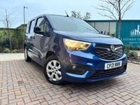 Used Vauxhall Combo S 2021 Blue MPV