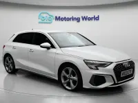 Used Audi A3 Sportback S-Line 2023 White Hatchback