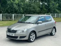 Used Skoda Fabia SE 105 HP (77 kW) 2010 Beige Hatchback
