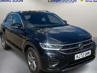 Used VW T-Roc R-line 150 HP (110 kW) 2022 Black SUV