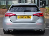 Used Mercedes A200 AMG line 2021 Silver Hatchback