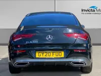 Used Mercedes CLA200 AMG line 163 HP (119 kW) 2020 Black Coupe